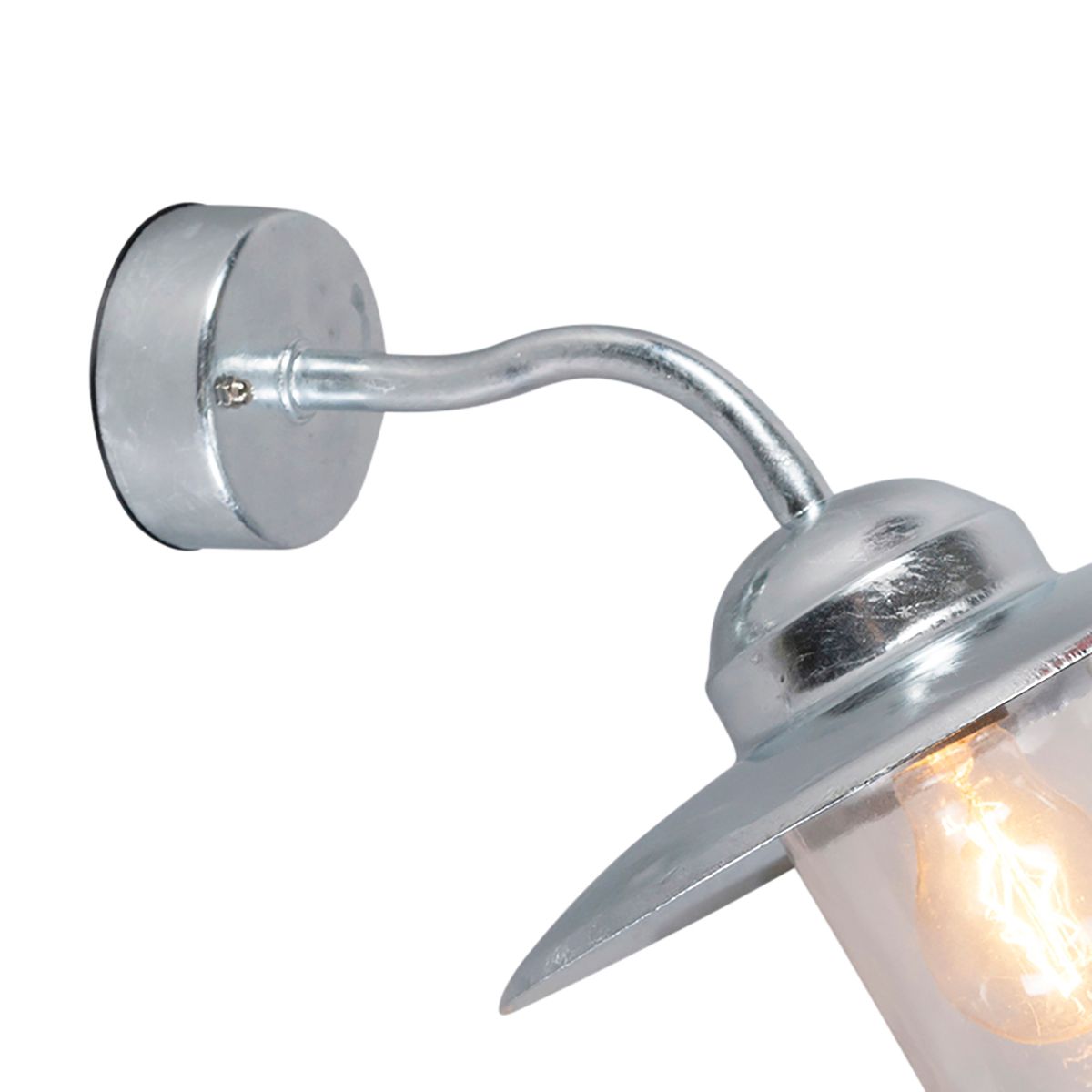 Smart buiten wandlamp zink IP44 incl. Wifi A60 - Munich