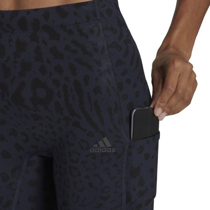 adidas Dame Lange tights Fast It 7/8 Tight Blå