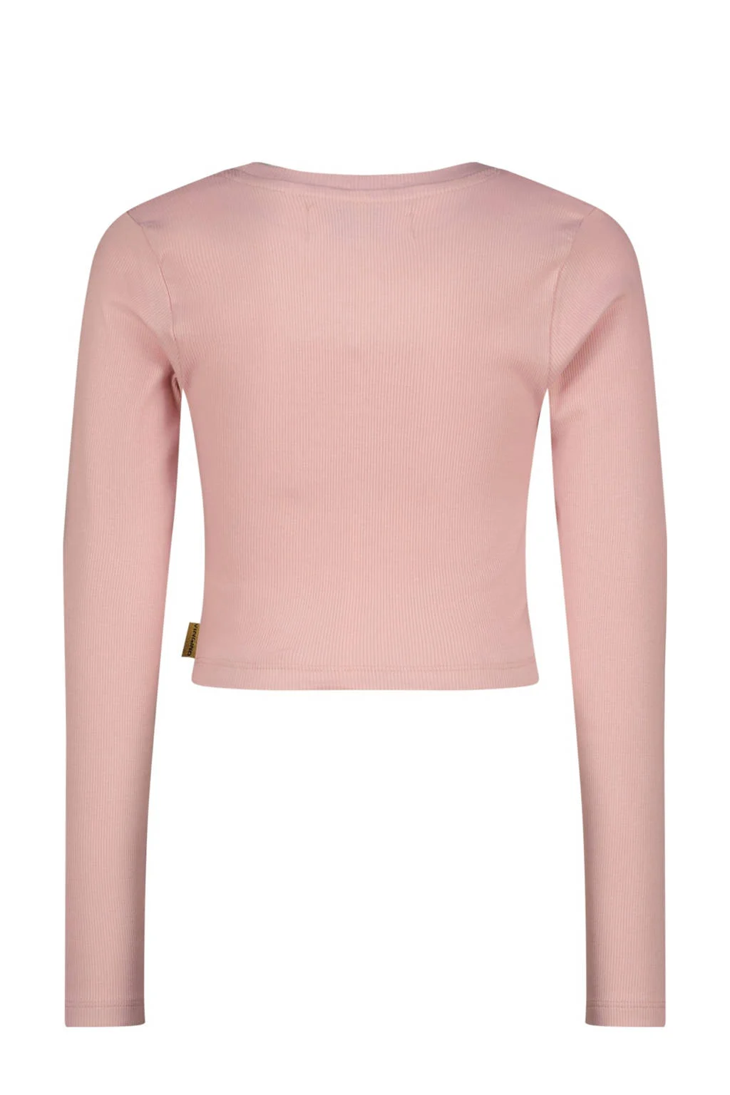 Vingino longsleeve lichtroze rib gebreid