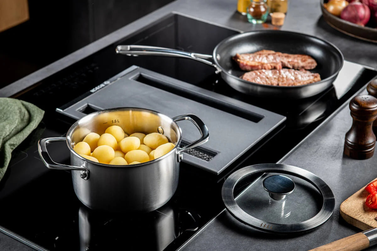 DUCQ Downdraft Triply Hapjespan - 26 cm pfas vrij