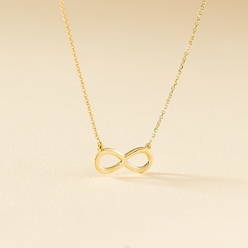 Collier Maryeme Infini Selectra Or Jaune