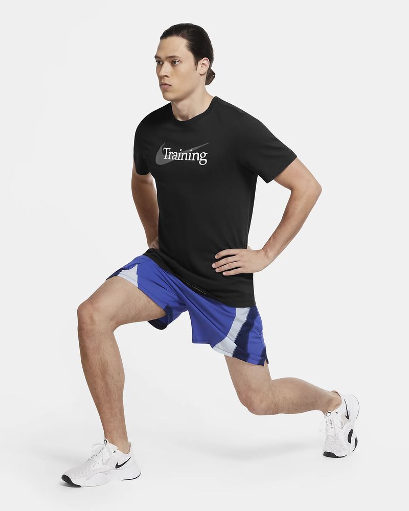 T-shirt de training Nike Dri-FIT Noir pour homme
