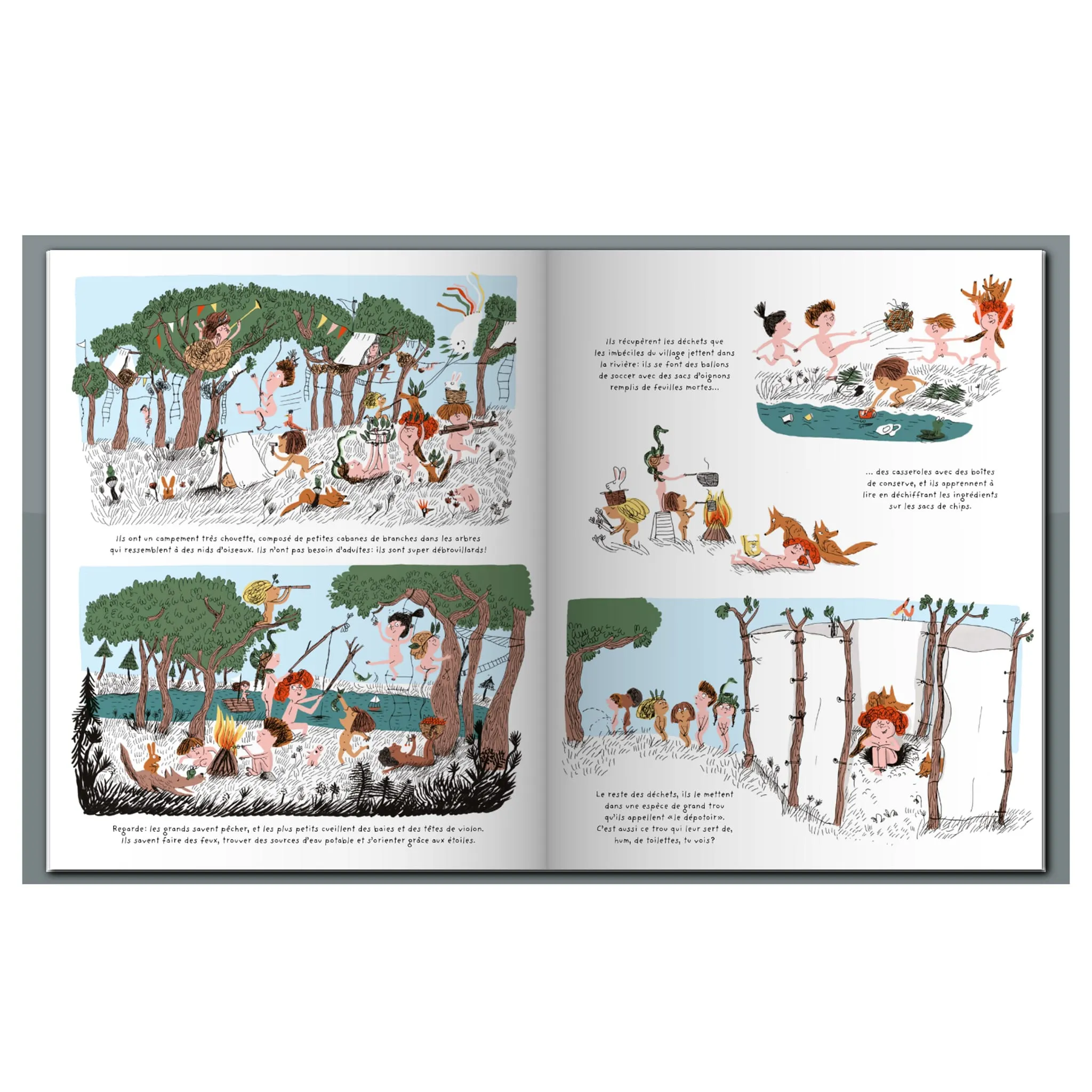 La Courte Échelle Livre La Tribu Qui Pue - Elise Gravel