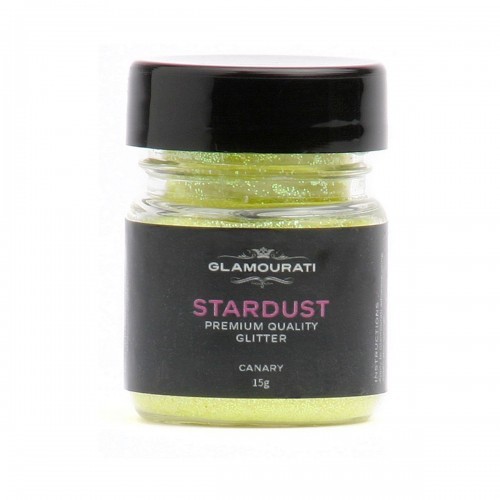 Glitter Stardust para cavalos, amarelo canário