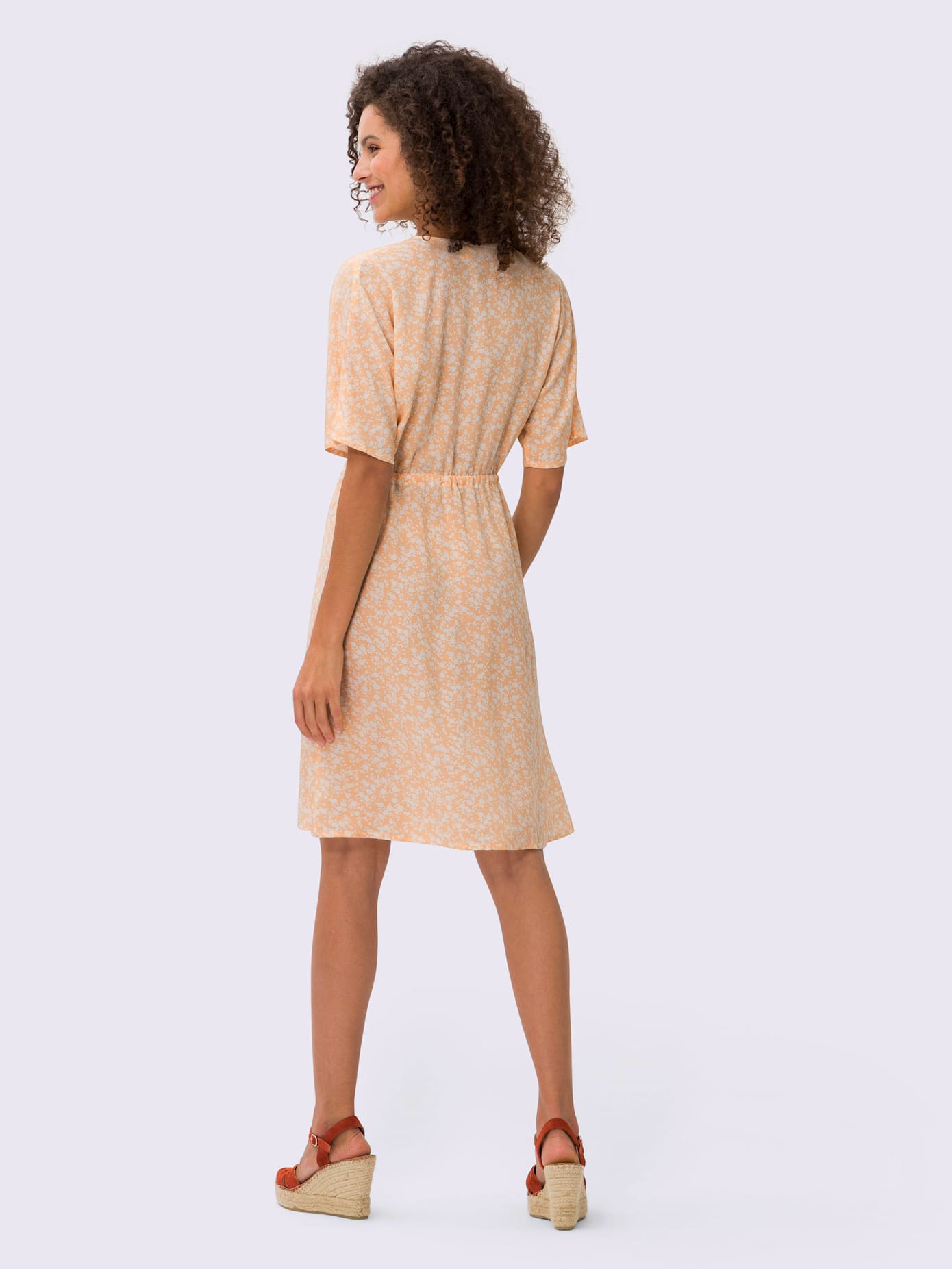 Robe imprimée qualité tissée