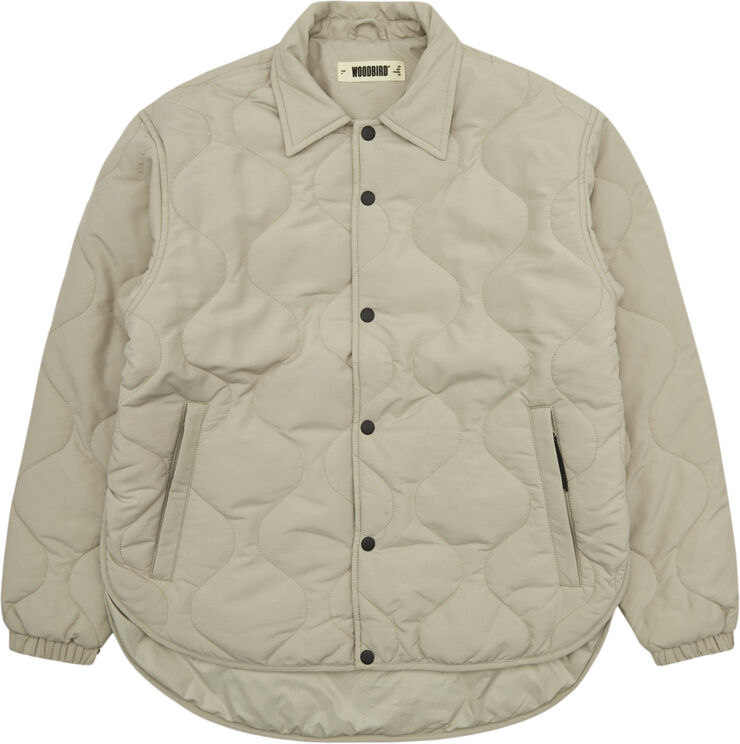 Woodbird WBMaze Quilt Jacket Stone