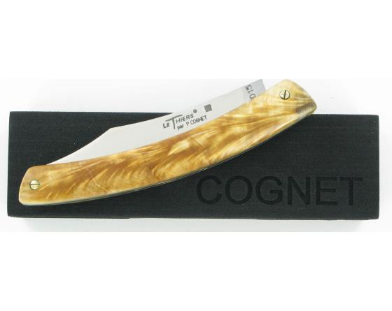 Le Thiers Peuplier stabilisé Couteau de poche Le Thiers par Cognet Douk Douk