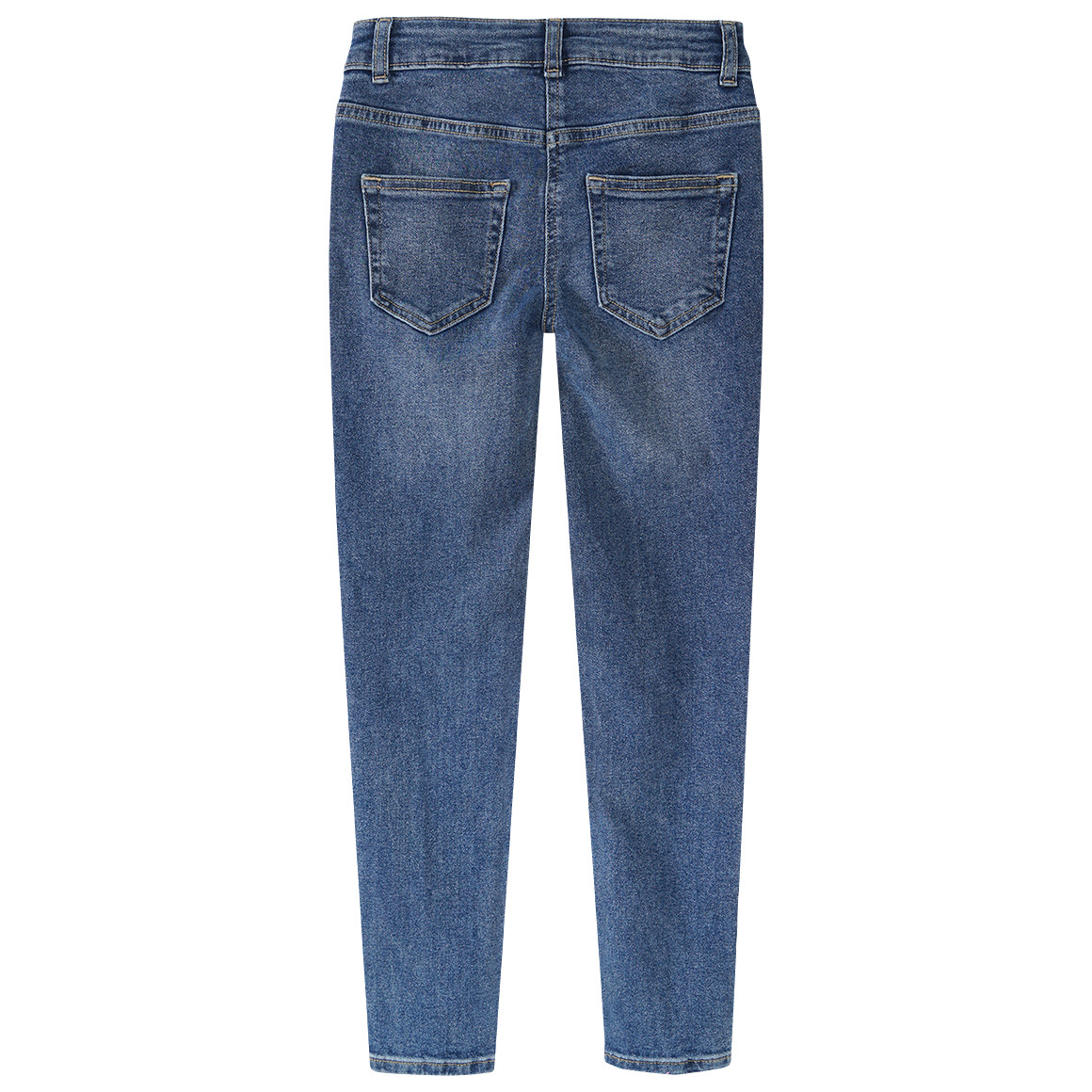 Beatwear Mädchen Skinny-Jeans mit verstellbarem Bund blau