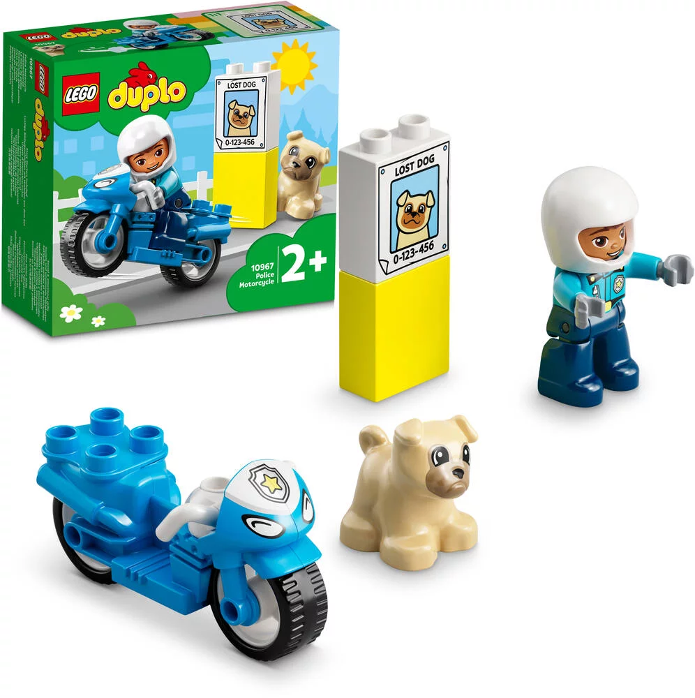 LEGO®DUPLO®MA VILLE 10967 - LA MOTO DE POLICE