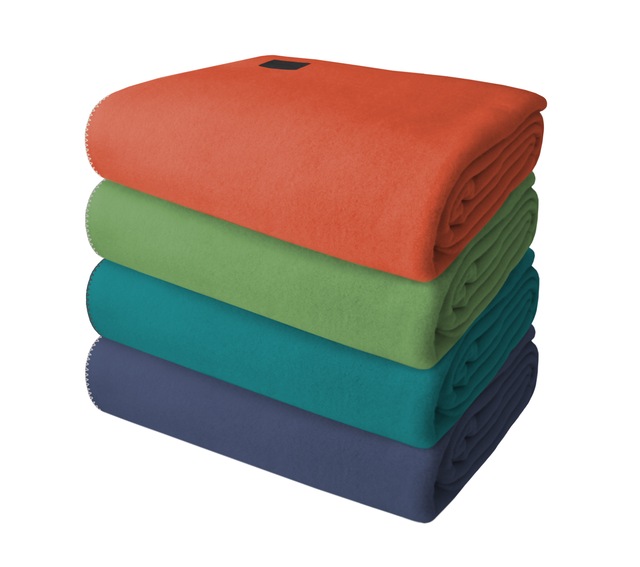 HOME FASHION Wohndecke »Fleece« hochwertige Mischung aus Polyester & Viskose