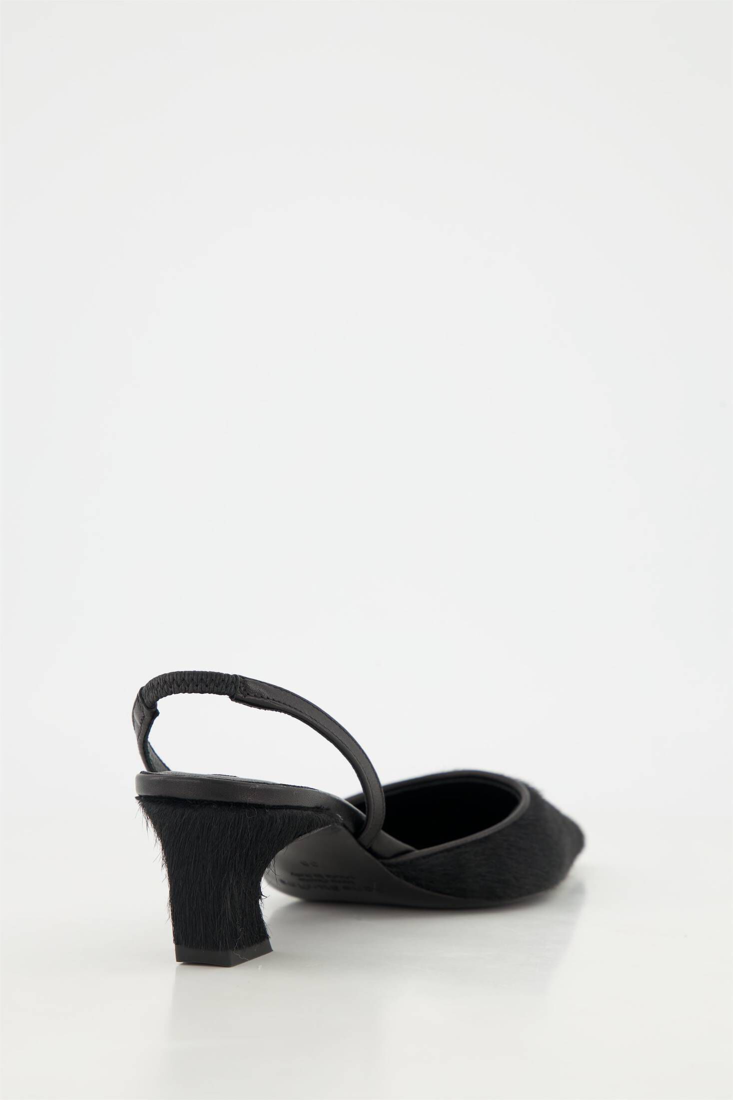 Acne Studios| Damen Slingback Pumps aus Ponyhaar-Leder