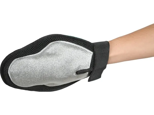 Zolux ANAH Double-sided care grooming glove 2 in 3, dog/cat , handske, hund/kat