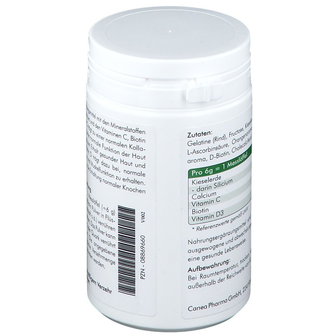 Kieselerde + Biotin Pulver