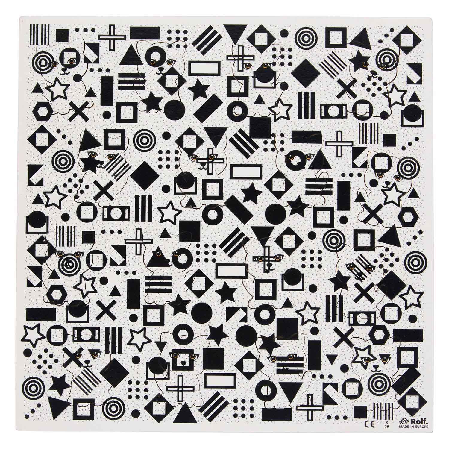 Rolf - Houten Legpuzzel Dierenfamilie, 20st.