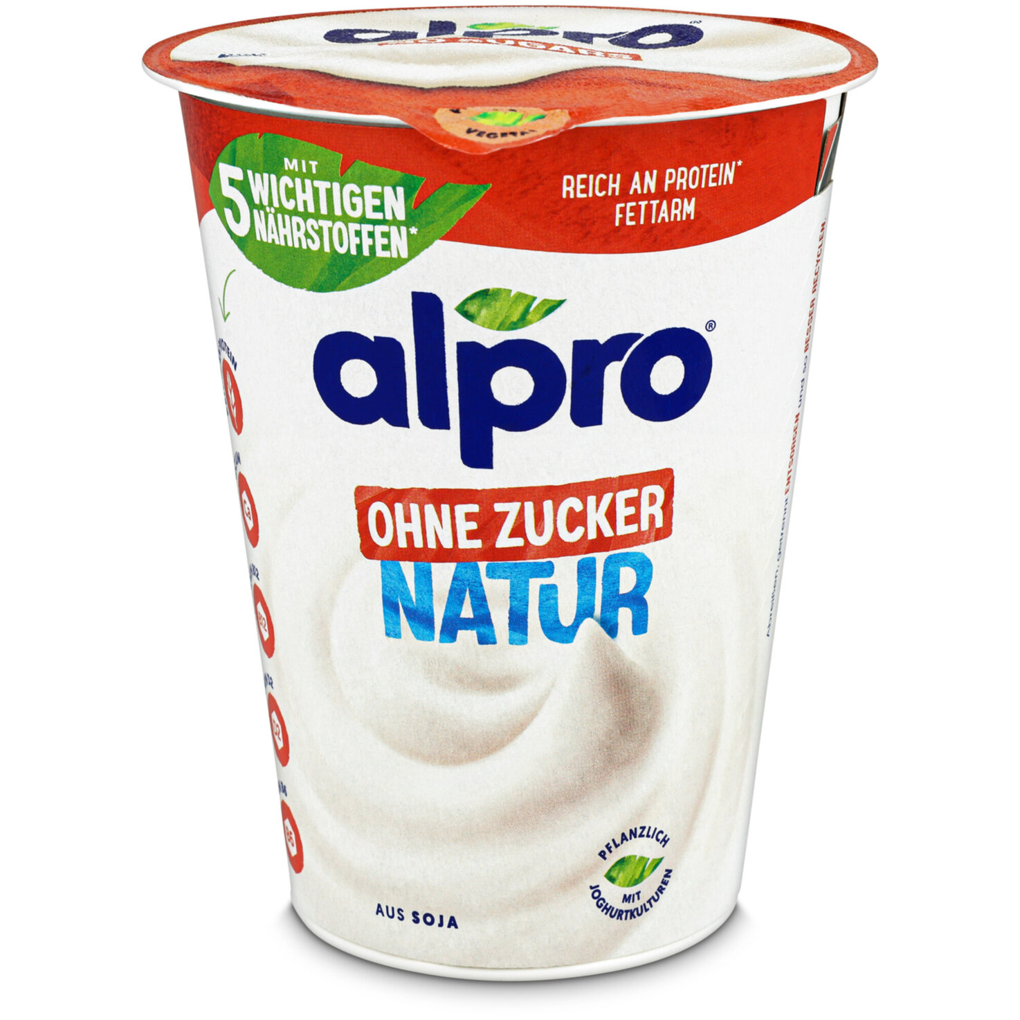 Alpro Soja-Joghurtalternative Natur ohne Zucker