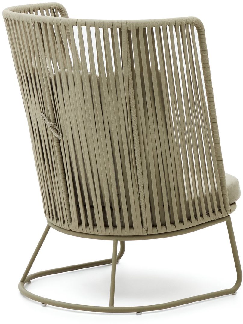 Kave Home   Saconca Hoge Outdoor Fauteuil