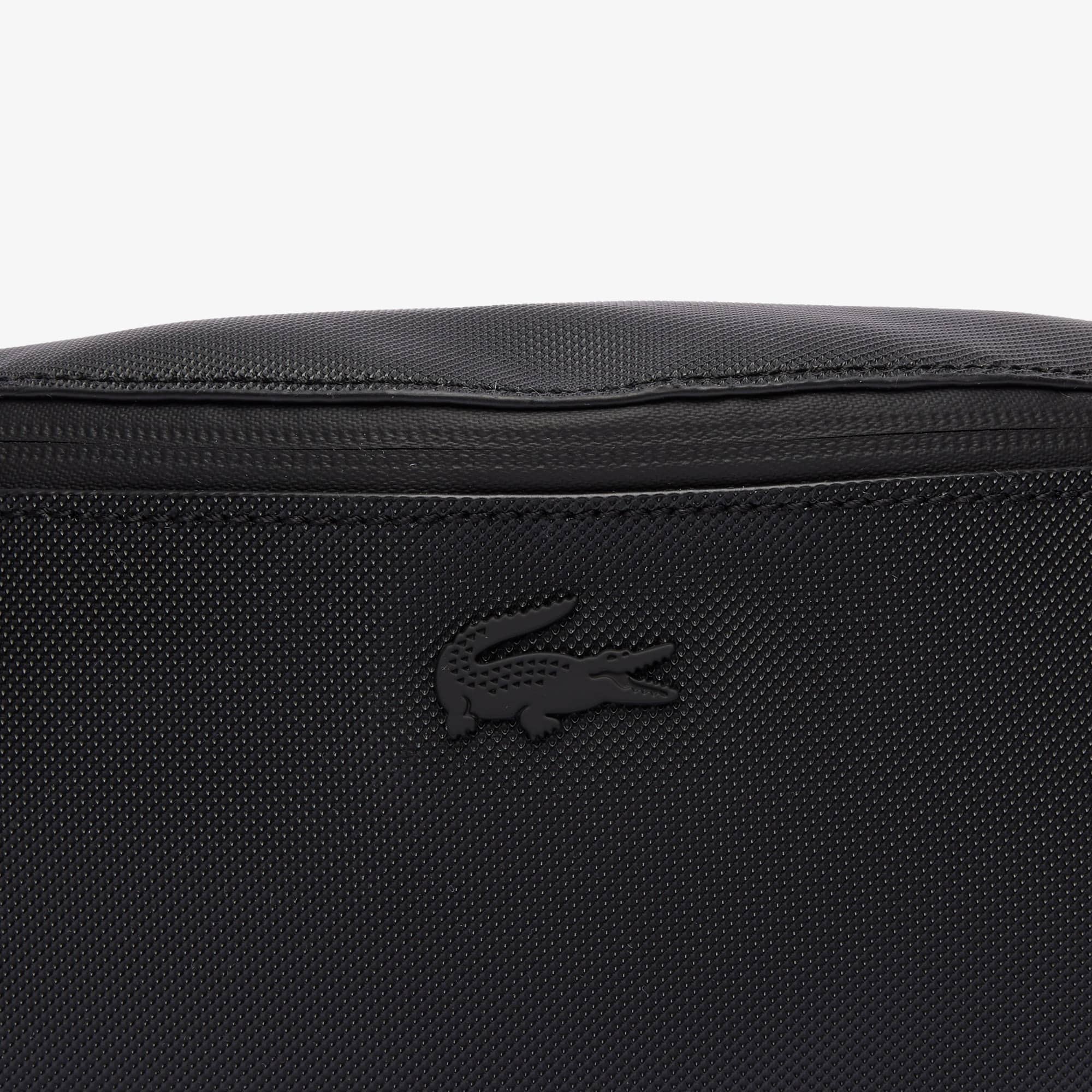 Sac banane en petit piqué Sacs banane - Noir - Lacoste - Homme