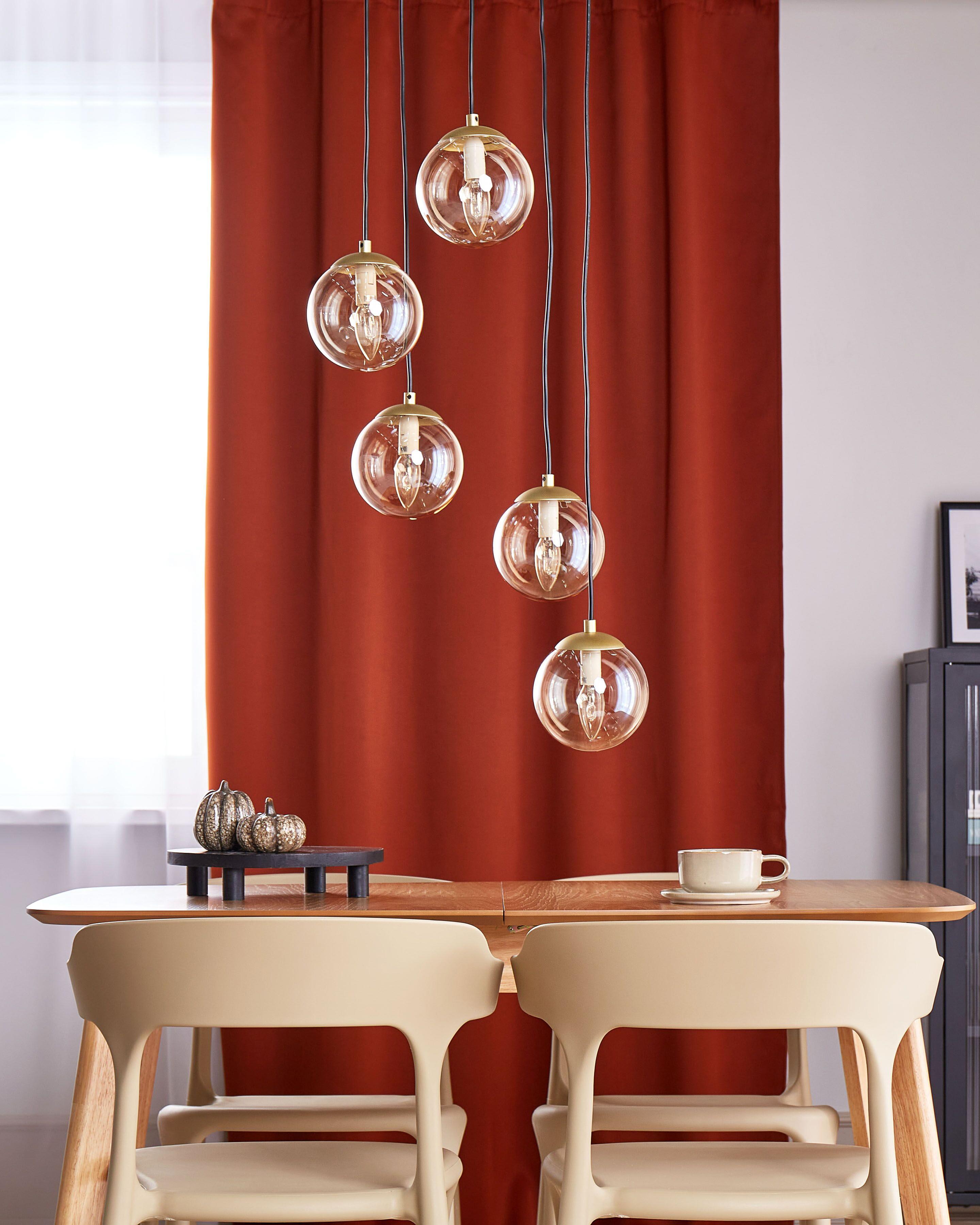 Hanglamp NOEL Glas Goud