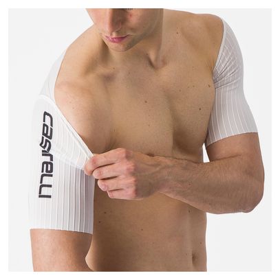 Manchettes Aéro Courtes Castelli Bolero Blanc
