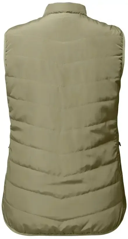 Heat Experience Women's Heated Everyday Vest Lichen Green