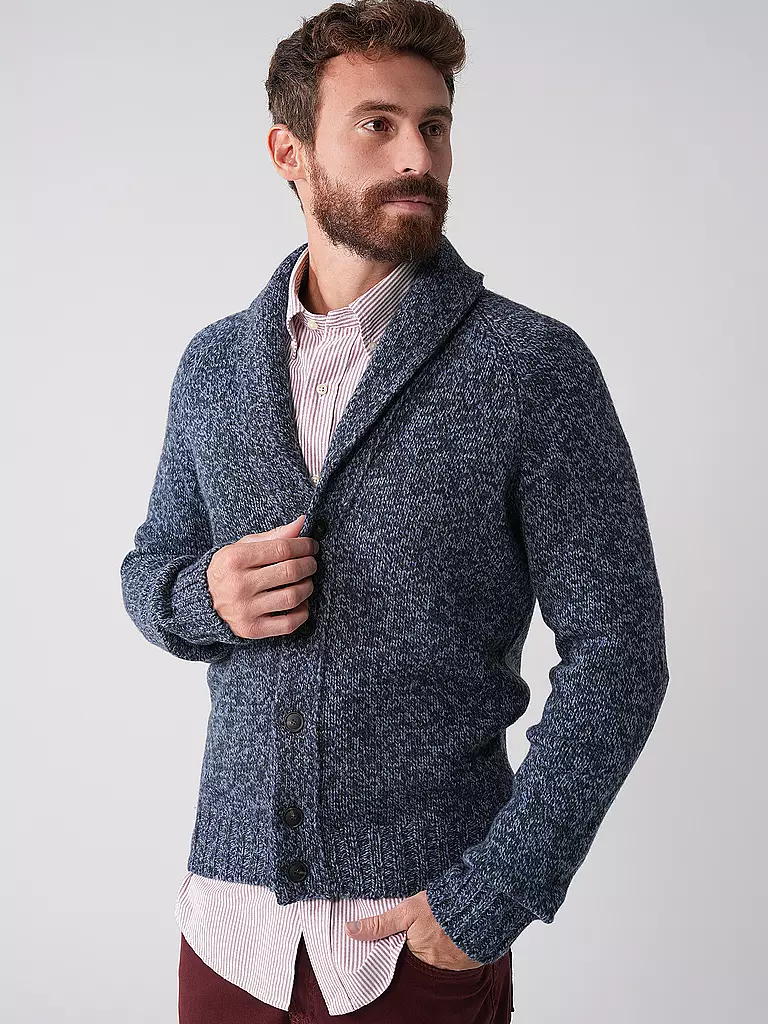 GRAN SASSO Cardigan blau