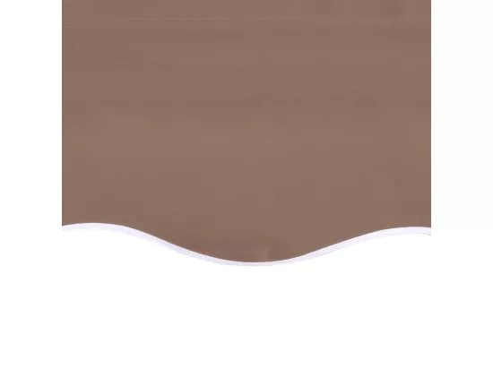 Tissu de remplacement pour auvent Marron 4,5x3,5 m