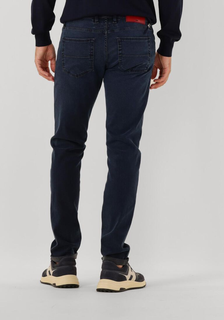 donkerblauwe tramarossa slim fit jeans michelangelo
