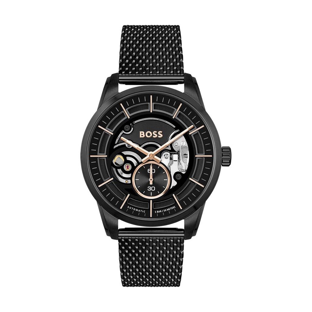 Montre Boss sophio Auto Noir