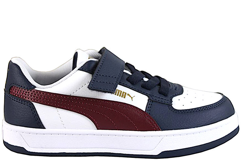 PUMA CAVEN 2.0 AC + PS FRITIDSSKO I HVIDT PU