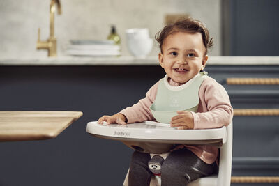 BabyBjörn Smekke Liten 2-pack, Powder Green/Powder Pink
