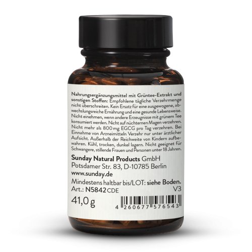 Sunday Natural Products  Polyphenol 21 + Grüntee Extrakt