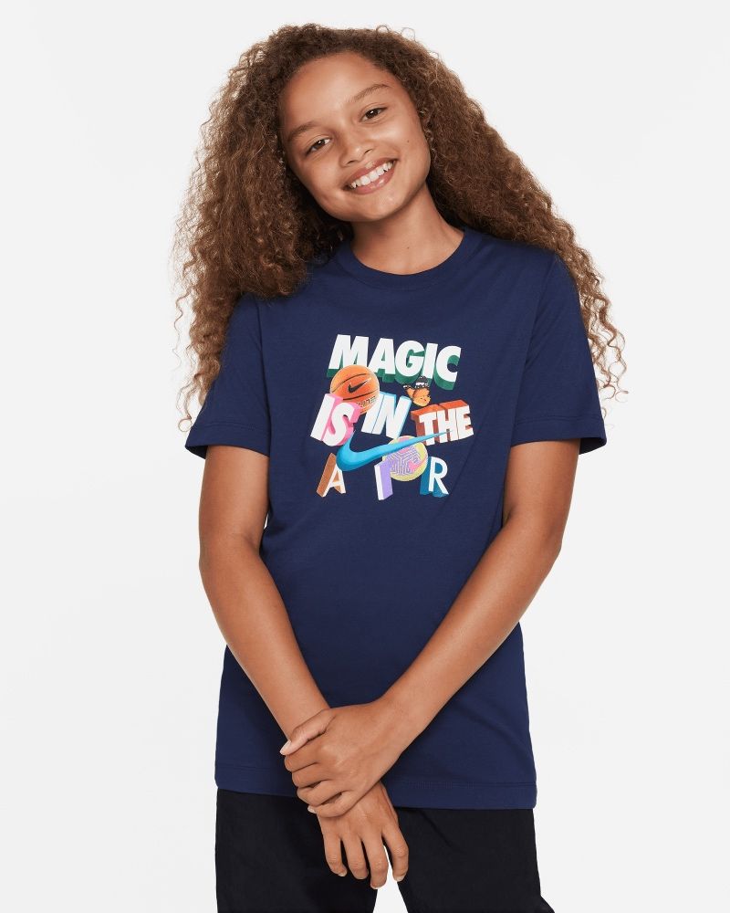 T-shirt Nike Sportswear Bleu Marine pour enfant