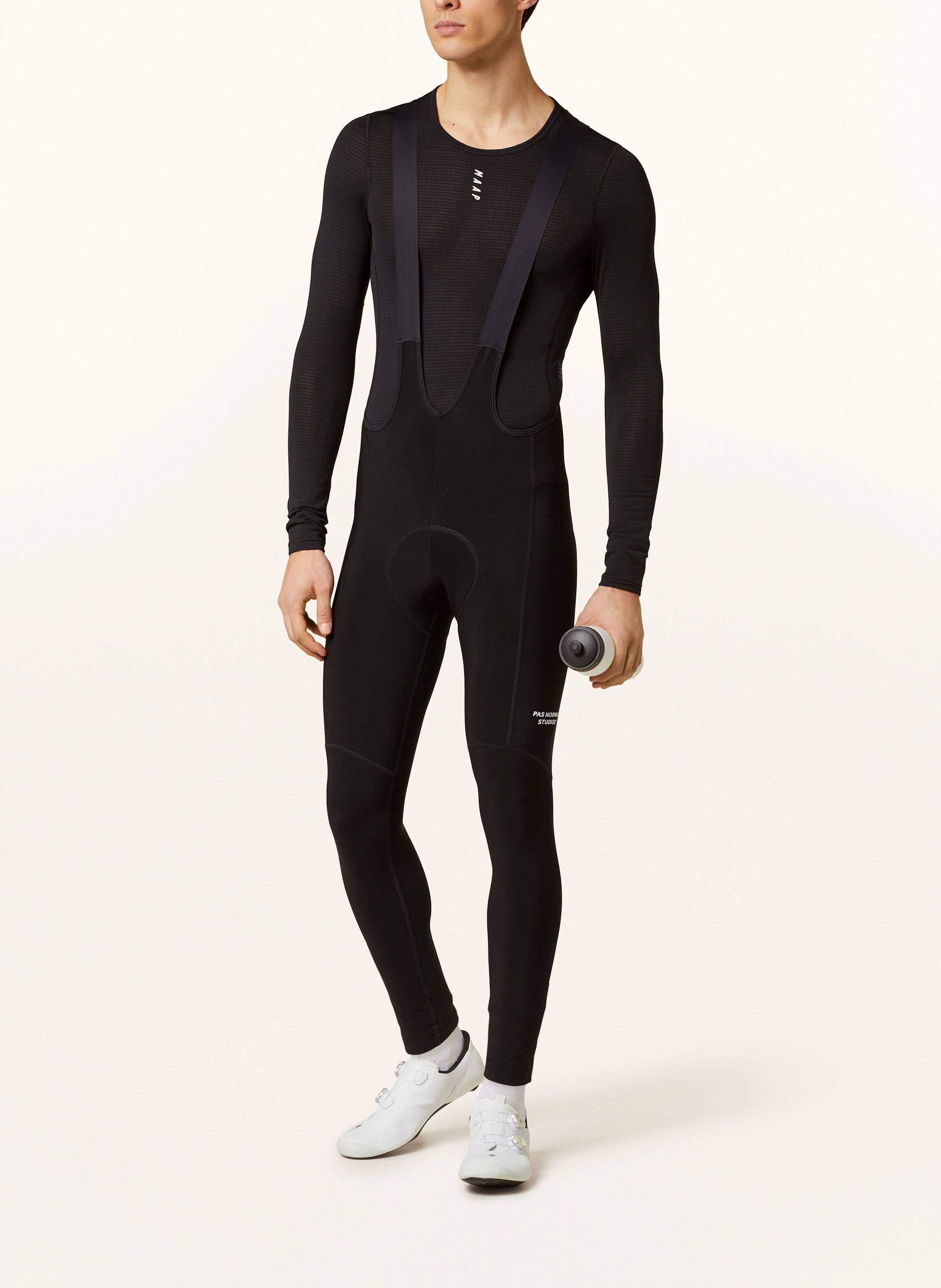 PAS NORMAL STUDIOS Radhose ESSENTIAL THERMAL mit Trägern und gepolstertem Einsatz