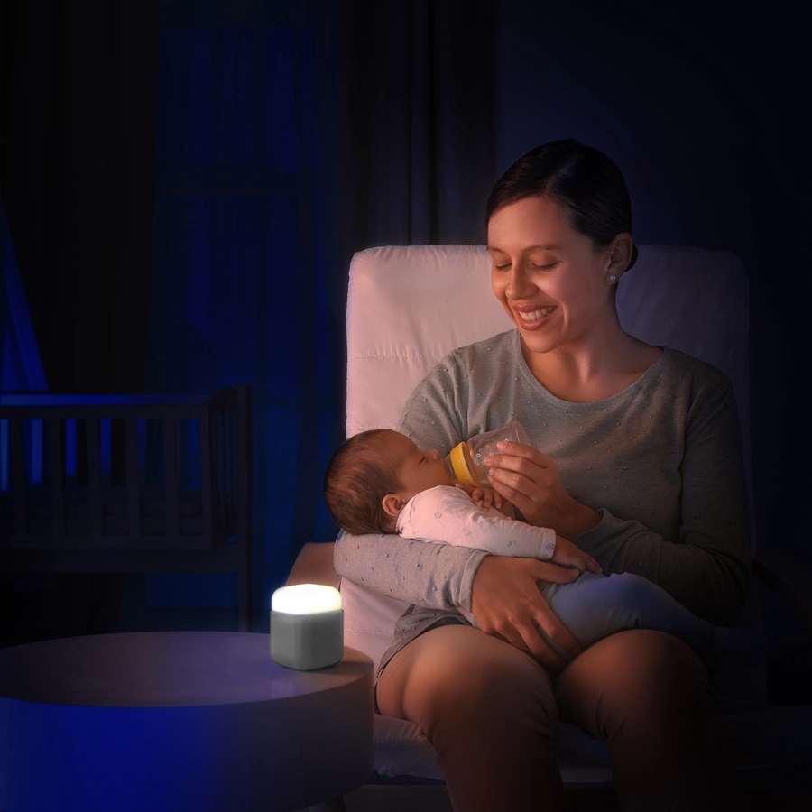 reer 2in1 SleepLight - Hellgrau (on-off-sensor)