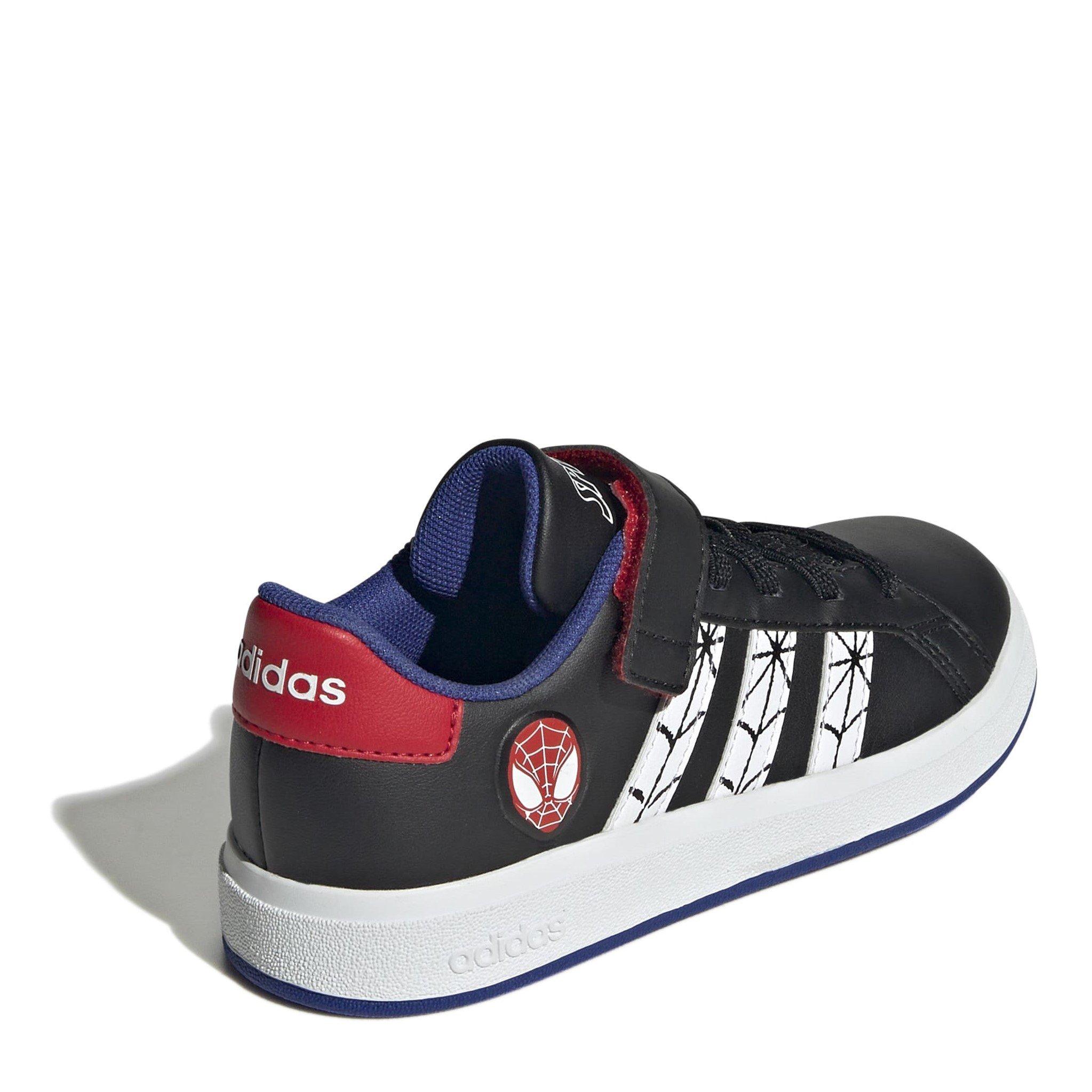 adidas X Marvels Spider Man Grand Court Shoes Childrens