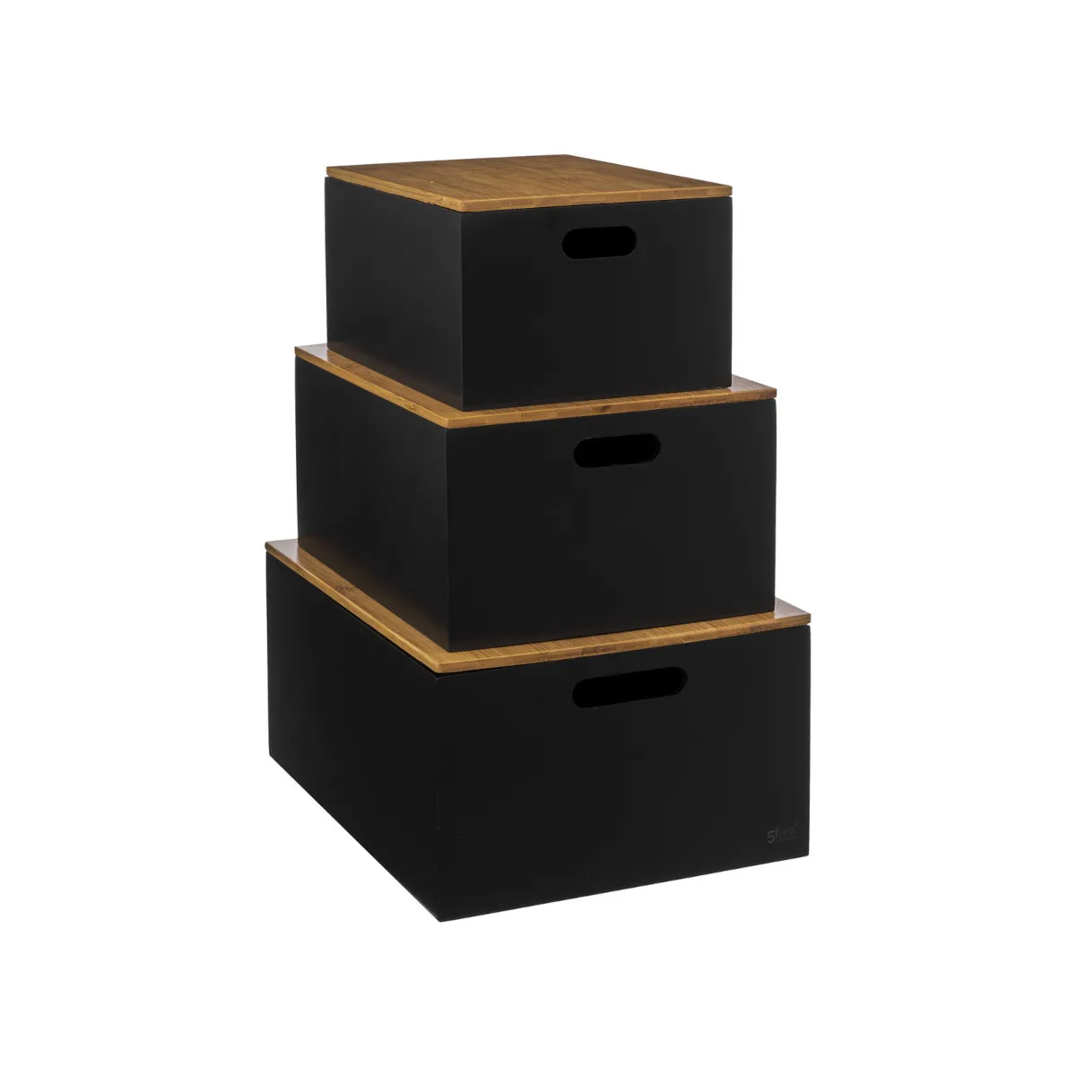 Five Simply Smart Boîtes Bava avec couvercle - Lot de 3