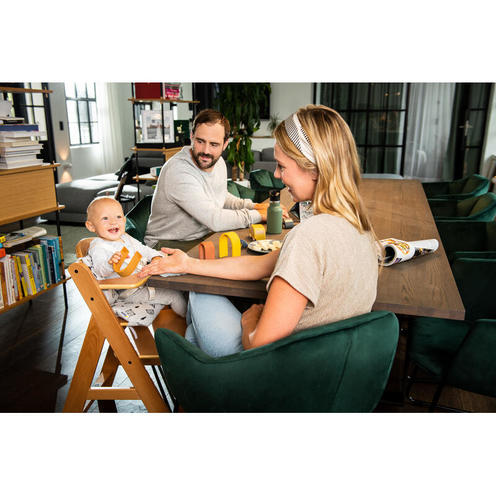Chaise haute Alpha+ - Blanc - HAUCK