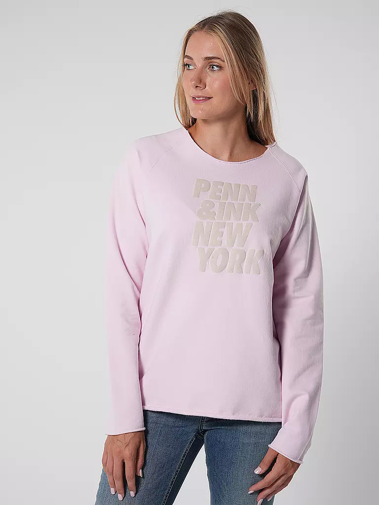 PENN&INK Sweatshirt rosa