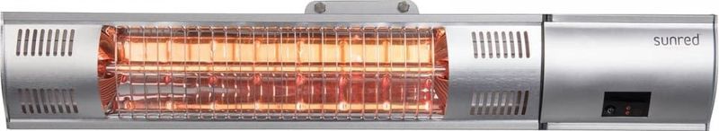 SUNRED - RD-SILVER - Wandheater - Zilver - Infrarood - 2000W