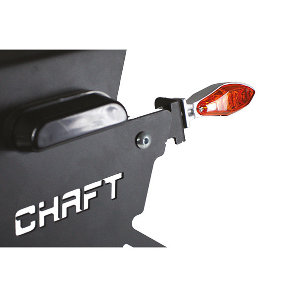 Chaft - Clignotants à Ampoules Scoop Gris / Orange