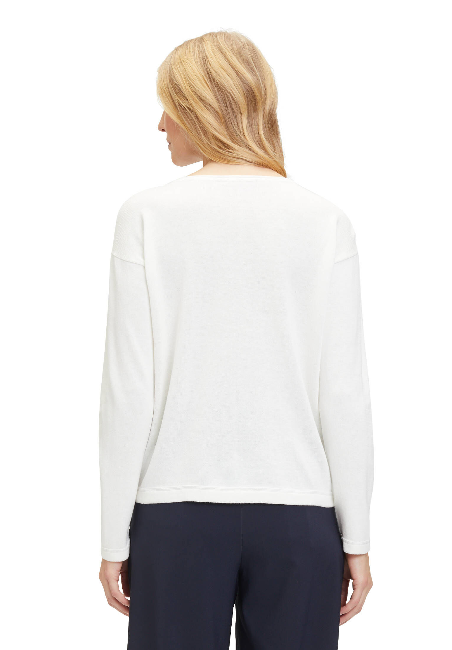 Betty Barclay| Damen Basic-Strickpullover mit Rundhalsausschnitt