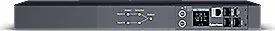 CyberPower Switched ATS PDU44005 - Strømfordelingsenhed (rackversion) - AC 200-240 V - 1-faset - serial, Ethernet - input: 2 x IEC 60320 C20 - output-stikforbindelser: 10 (8 x IEC 60320 C13, 2 x IEC 60320 C19) - 1U - 3.05 m ledning - sort