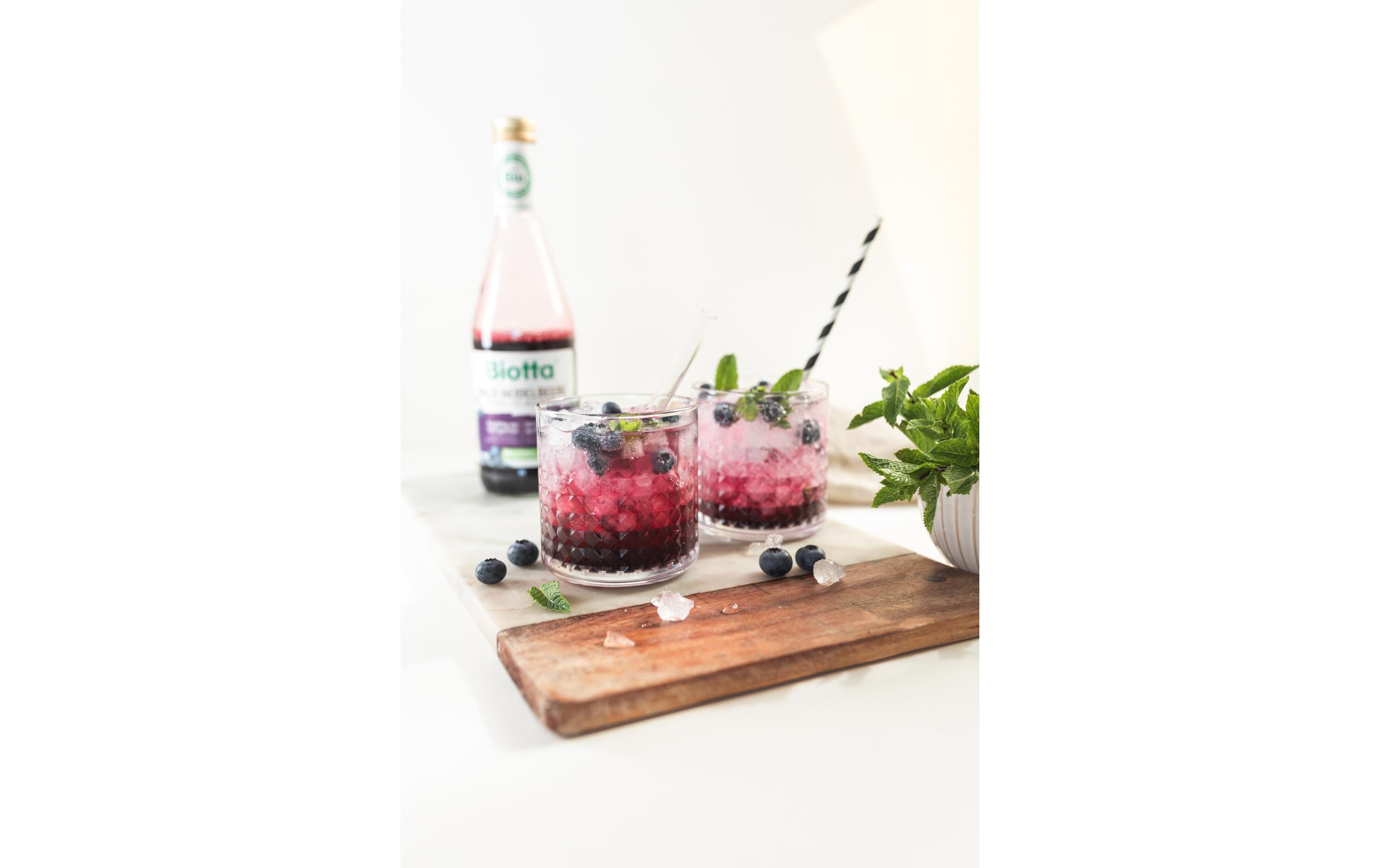 Säfte Wald-Heidelbeere Bio 6 x 0.5 lFruchtsaft aus erntefrischen Bio-Heidelbeeren