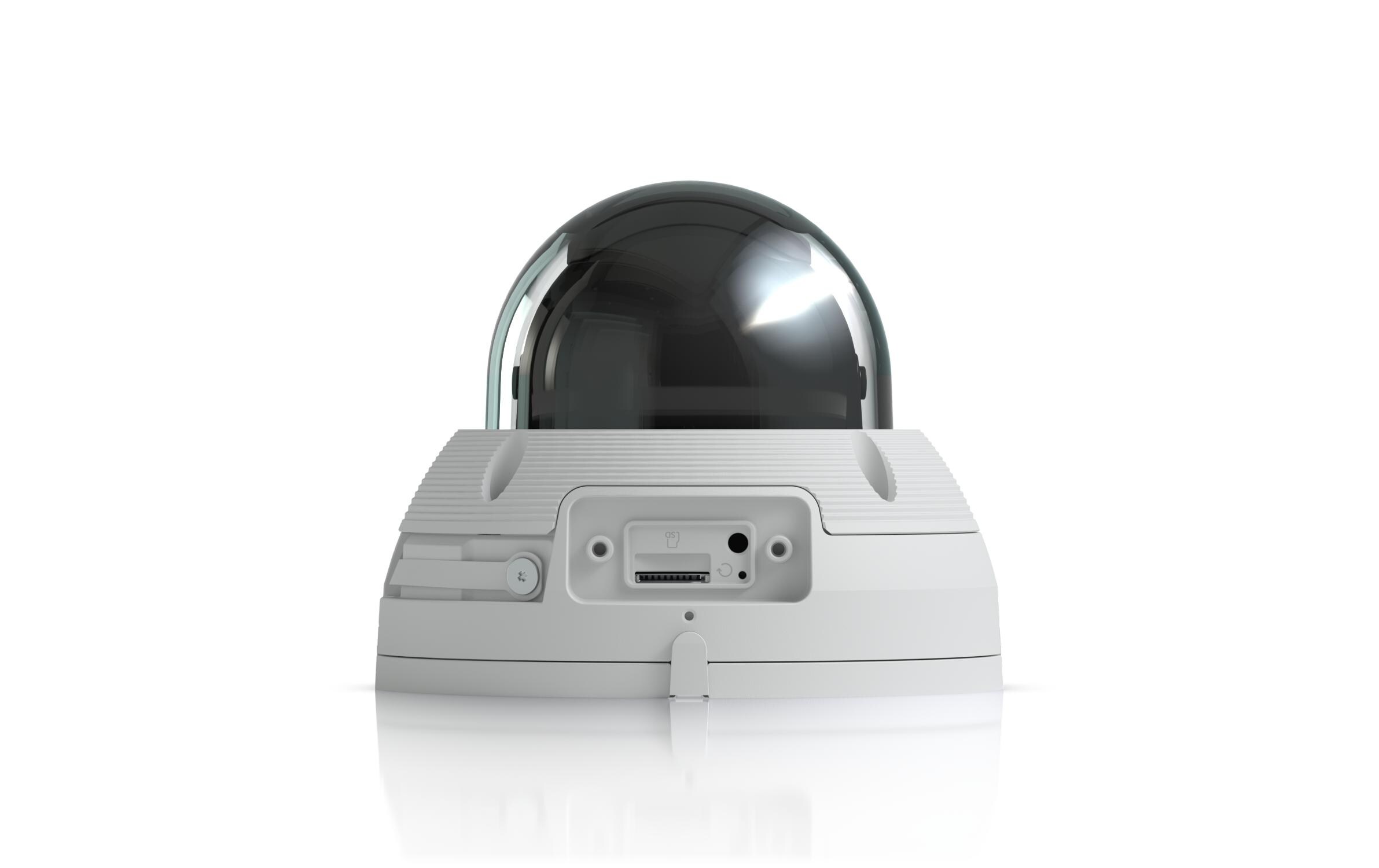Netzwerkkamera UniFi AI Dome Weiss<br>Allwetter-feste, vandalismusgeschützte 4K PoE Dome-Kamera mit erweiterten KI-Fähigkeiten und Langstrecken-IR-Nachtsicht
