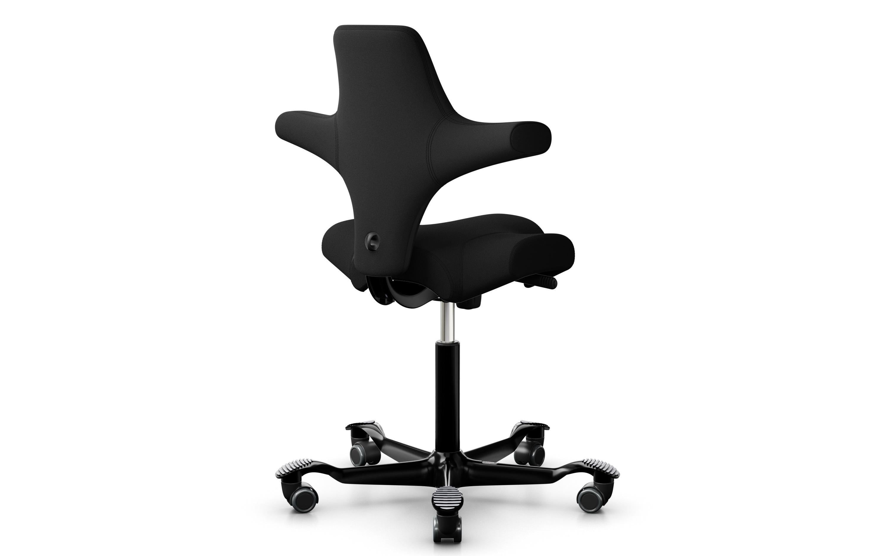 Bürostuhl Capisco 8106 Schwarz<br>Capisco – Der Bürostuhl-Klassiker mit einzigartigem geformten Sattelsitz
