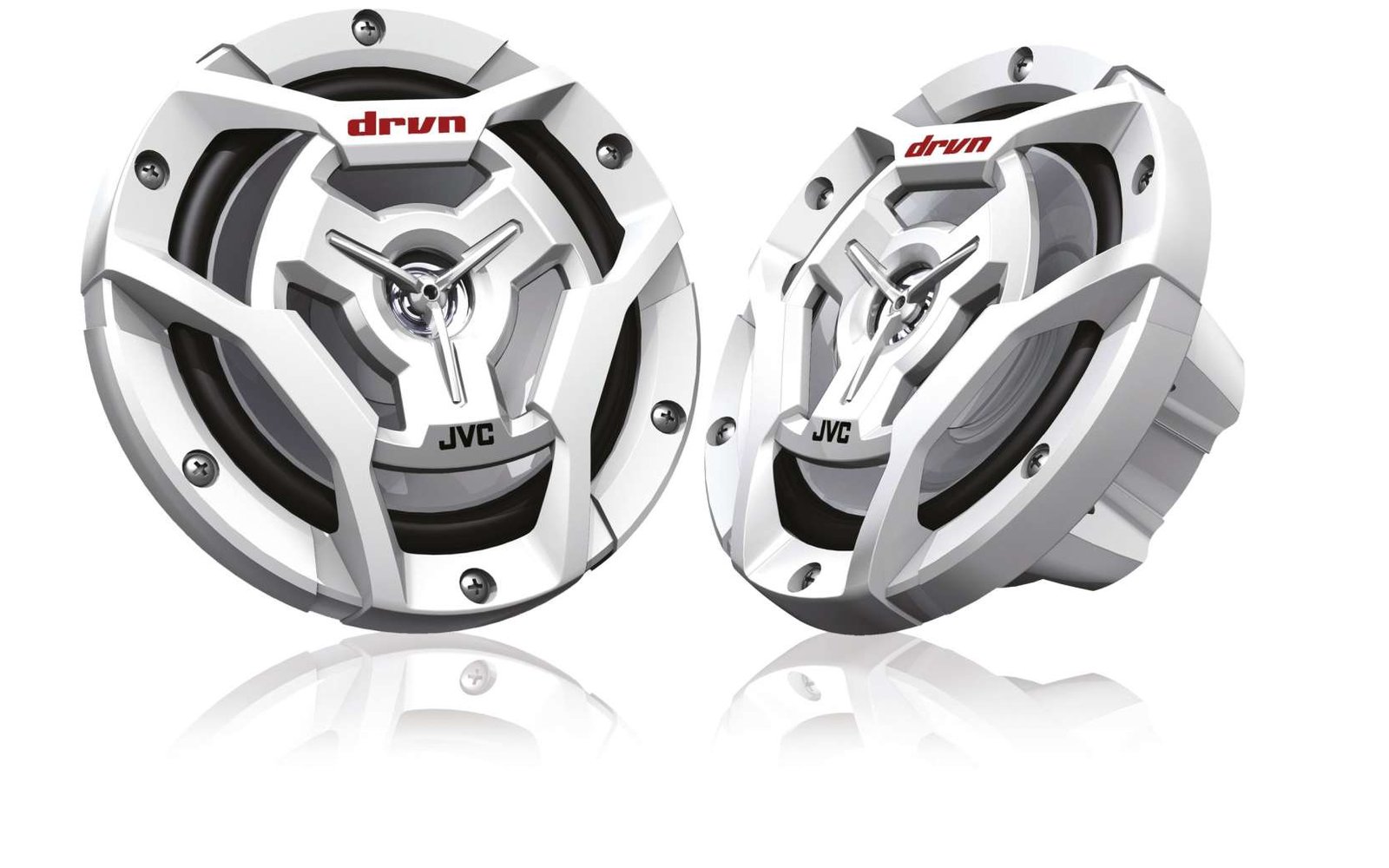 JVC CS-DR6201MW Spritzwassergeschützter 16 cm 2 Wege Koaxial Lautsprecher 150W