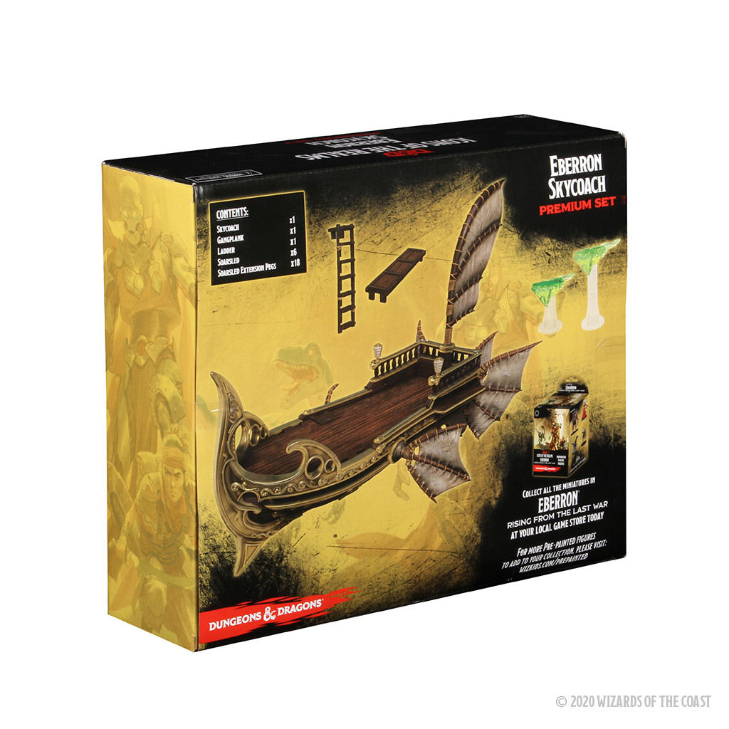 D&D Icons of the Realms Premium Figures - Eberron Skycoach