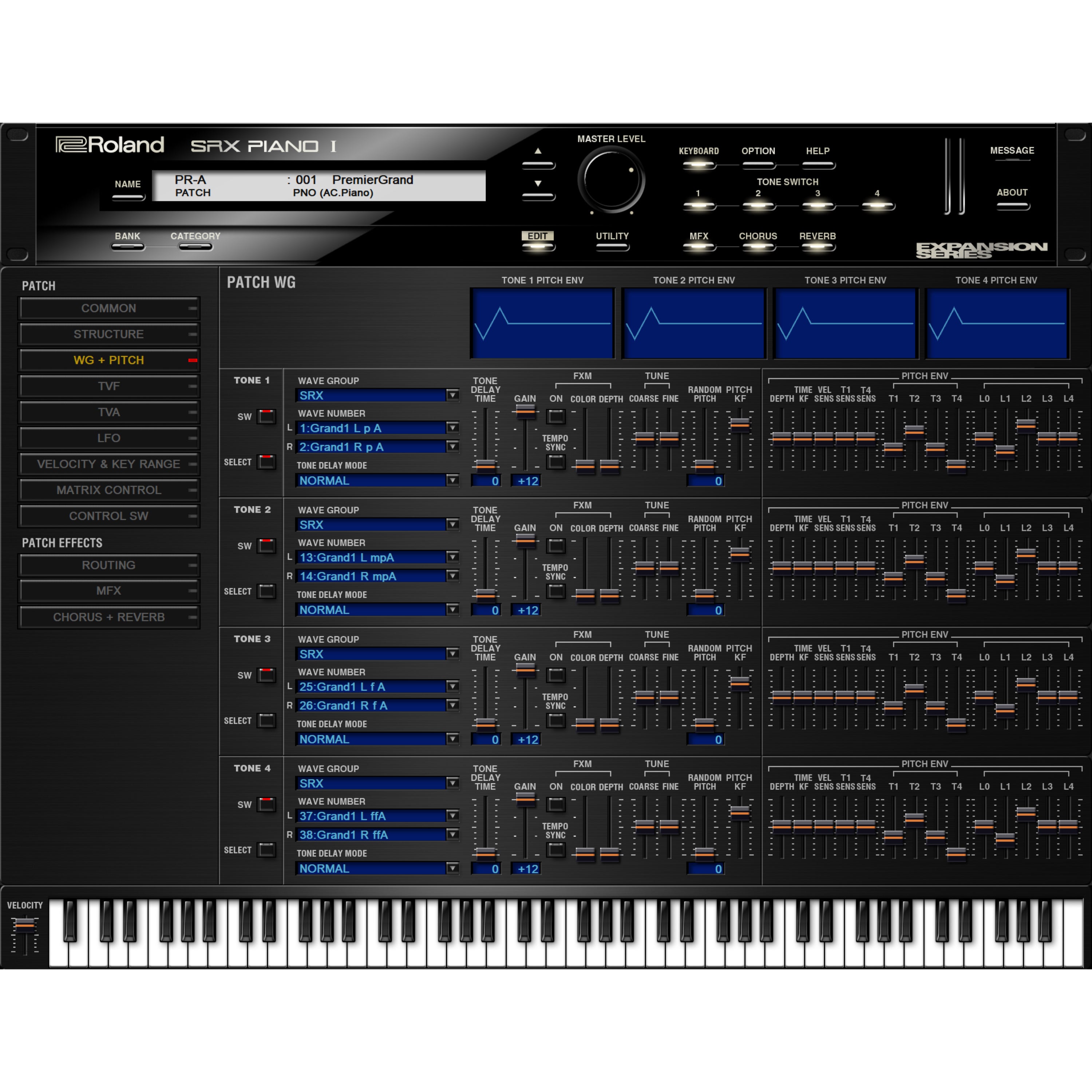 Roland Cloud SRX Piano I (download)