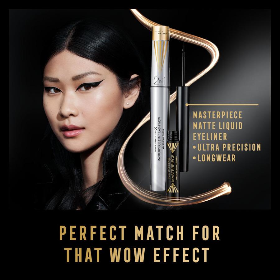 Max Factor Masterpiece 2-in-1 Lash Wow Mascara 002 Black Brown 7ml