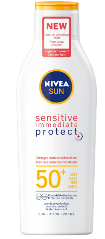 Nivea Sun Sensitive Zonnemelk SPF50+ 200ml